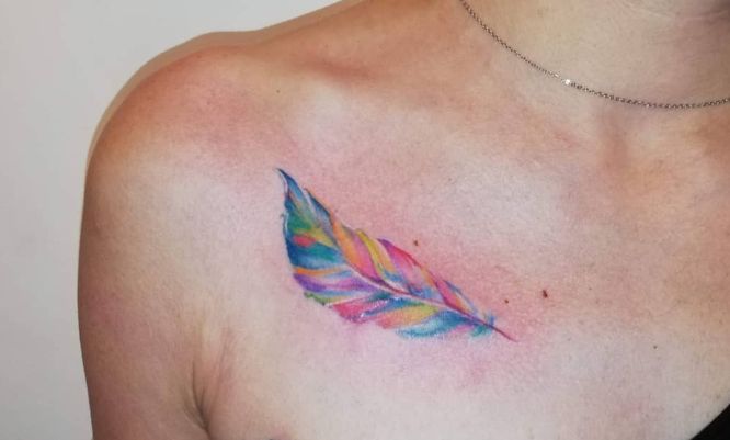 Tatuajes De Plumas Significado De Dise Os De Estilos Y M S De 50 Fotos Para Inspirar Nuevo