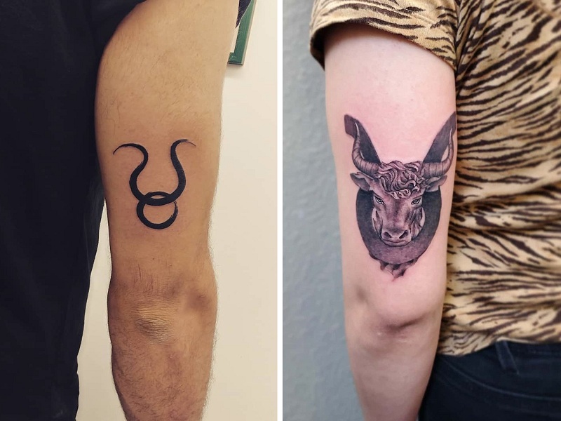 Taurus Tattoo Ideas Taurus Tattoos Zodiac Sign Tattoos Taurus