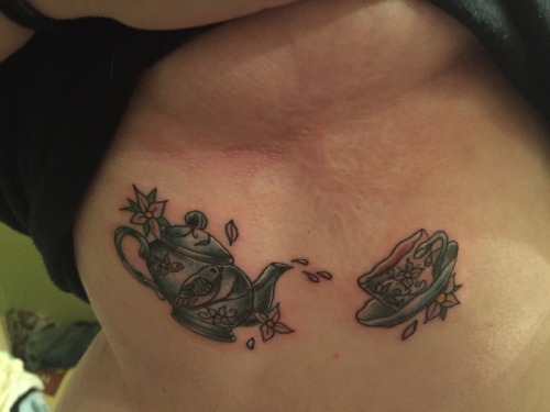 Tea Pot Tattoo I D Never Get One Like This But It Is Cute With