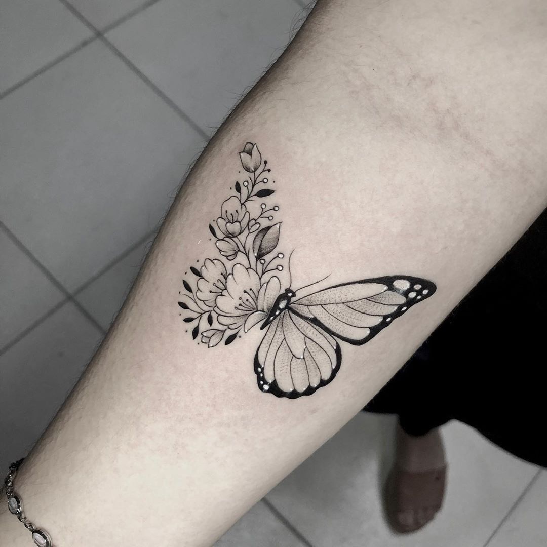 10 Stunning Temporary Butterfly Tattoo Designs for Summer