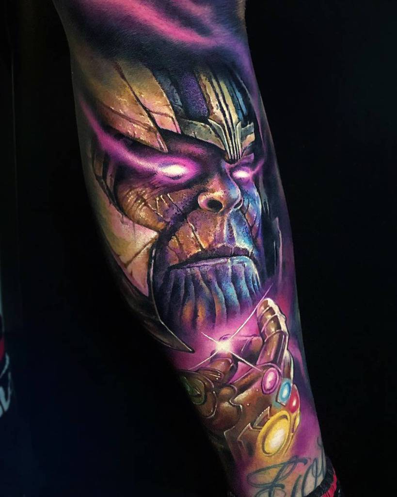 Thanos Tattoo Ideas: Marvel Your Ink Collection