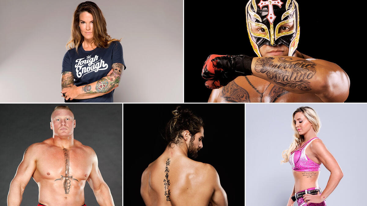 The 20 Coolest Tattoos In Wwe History Wwe