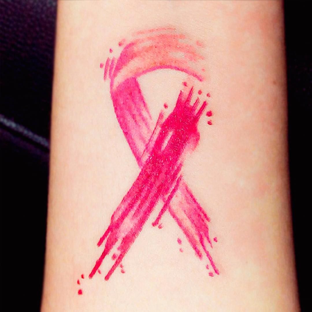 The 25 Best Pink Ribbon Tattoos Ideas On Pinterest Cancer Ribbon