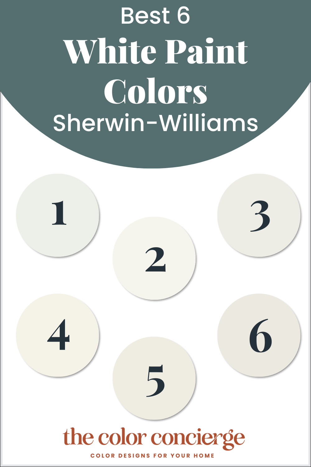 The 7 Best White Paint Colors By Sherylin Williams