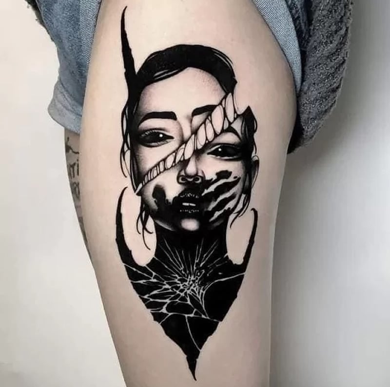 The Art Of Blackwork Tattoos History Meanings And Design