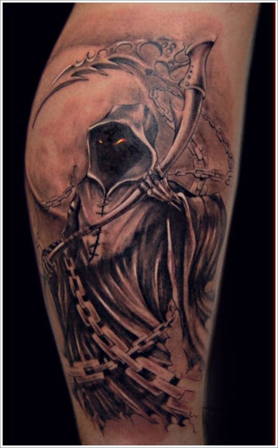 20 Grim Reaper Tattoo Designs You'll Love Exploring