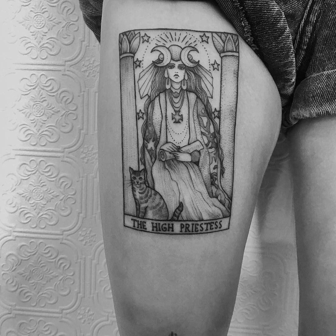 The High Priestess Tattoo Google Search Tarot Tattoo Life Tattoos