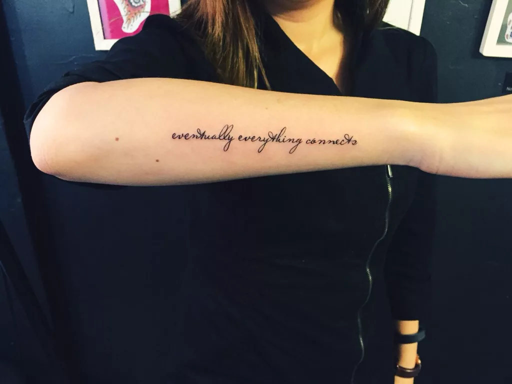 The Most Seductive Font Tattoo Designs For Girls Toptatts