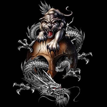 Tiger and Dragon Tattoo Designs: Unleash Your Power