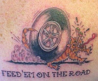 Tire Tattoo Tatoeage