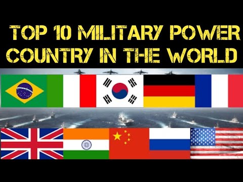 Top 10 Military Powers Country In The World Youtube