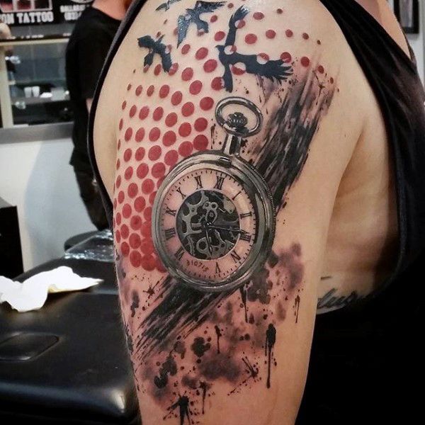 Top 103 Pocket Watch Tattoo Ideas 2021 Inspiration Guide