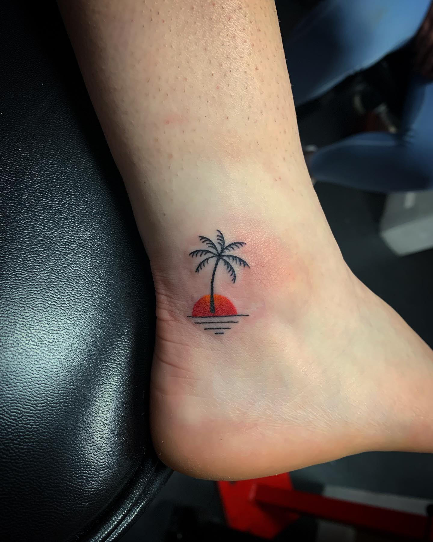 Top 59 Palm Tree And Sunset Tattoo Latest In Cdgdbentre