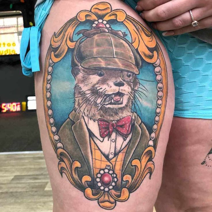 Top 71 Best Otter Tattoo Ideas 2021 Inspiration Guide