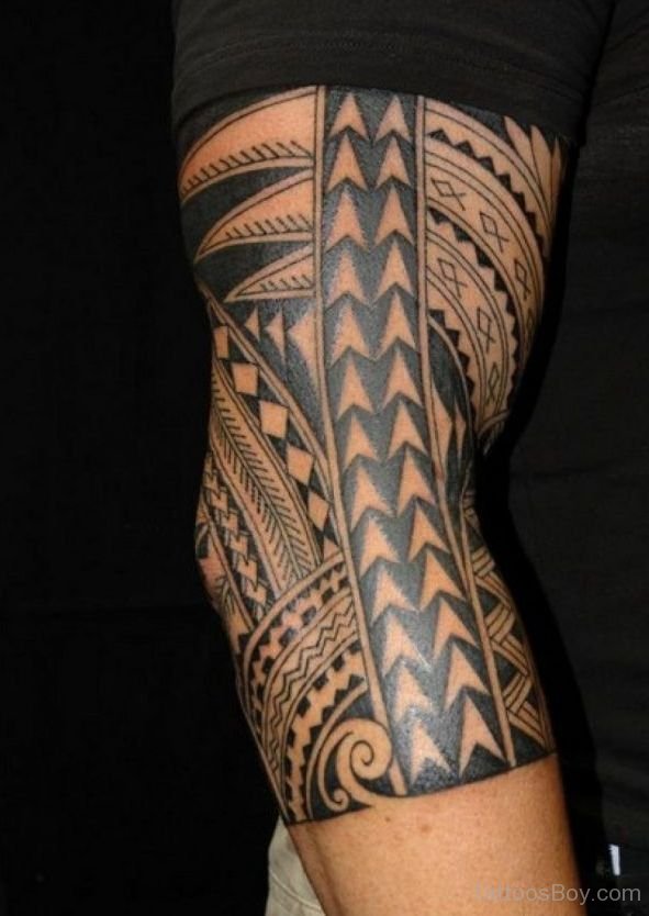 Tribal Skull Tattoo Sleeve