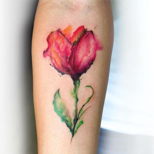 Tulip Tattoos Designs Ideas And Meaning Tattoos For You