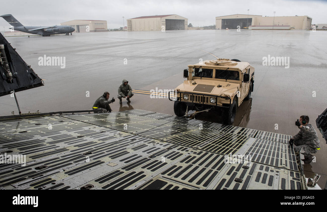 U S Air Force Aircrew Members For The 22Nd Airlift Squadron Work To