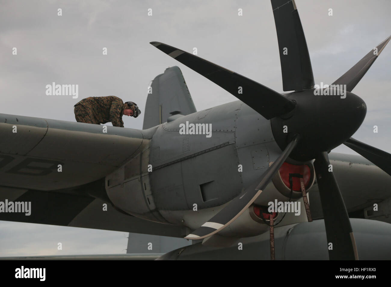 U S Marine Corps Lance Cpl Travis Reiser An Aviation Mechanic With