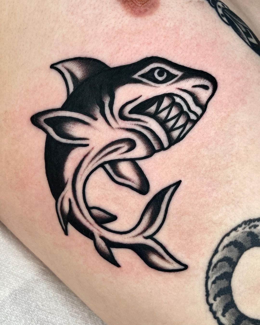 Update More Than 79 Traditional Shark Tattoo Best In Coedo Com Vn