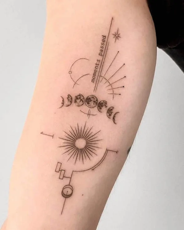 Updated 43 Glorious Sun And Moon Tattoos