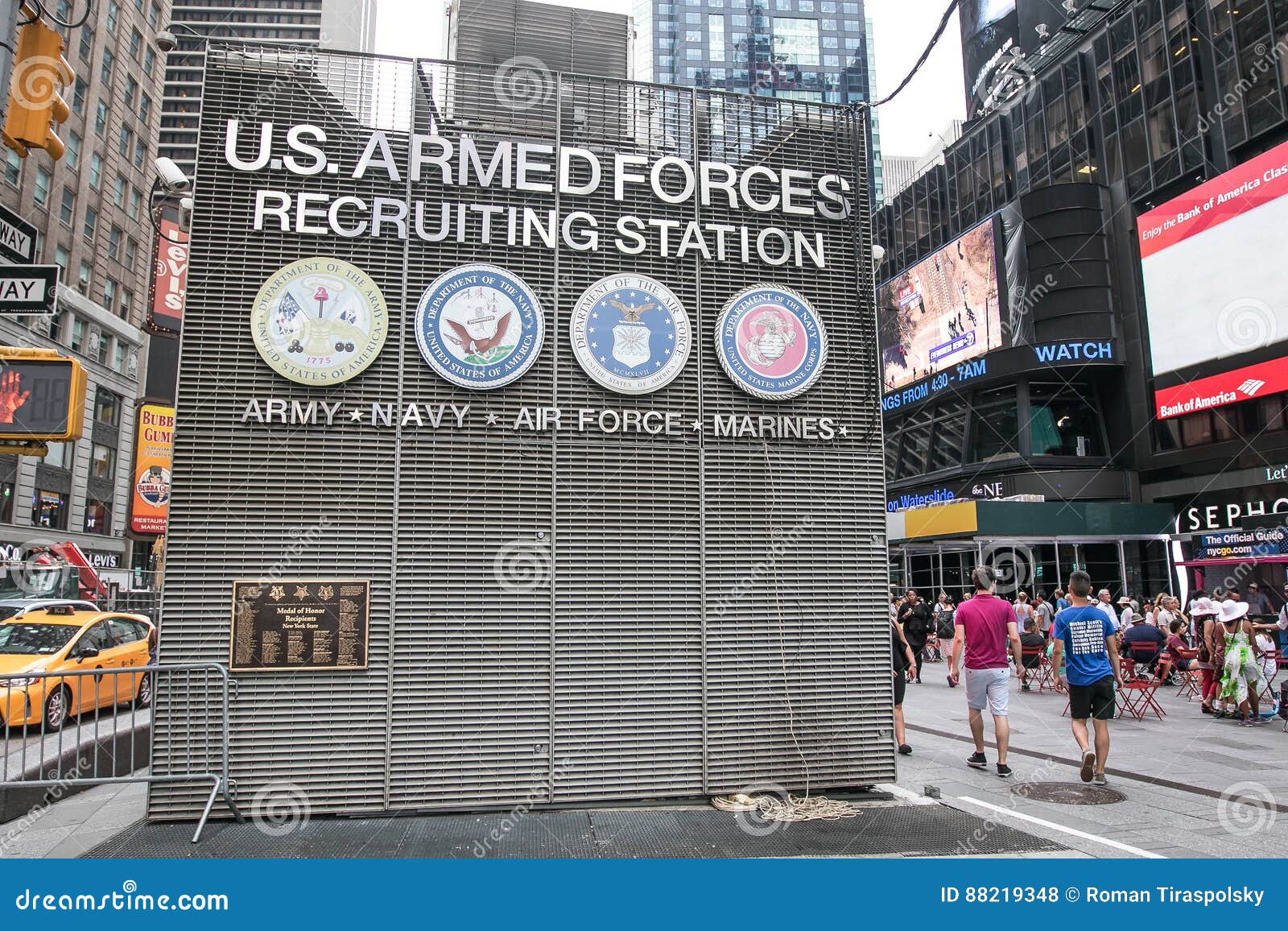 Us Army Recruiting Station Editorial Stock Photo Image Of Square