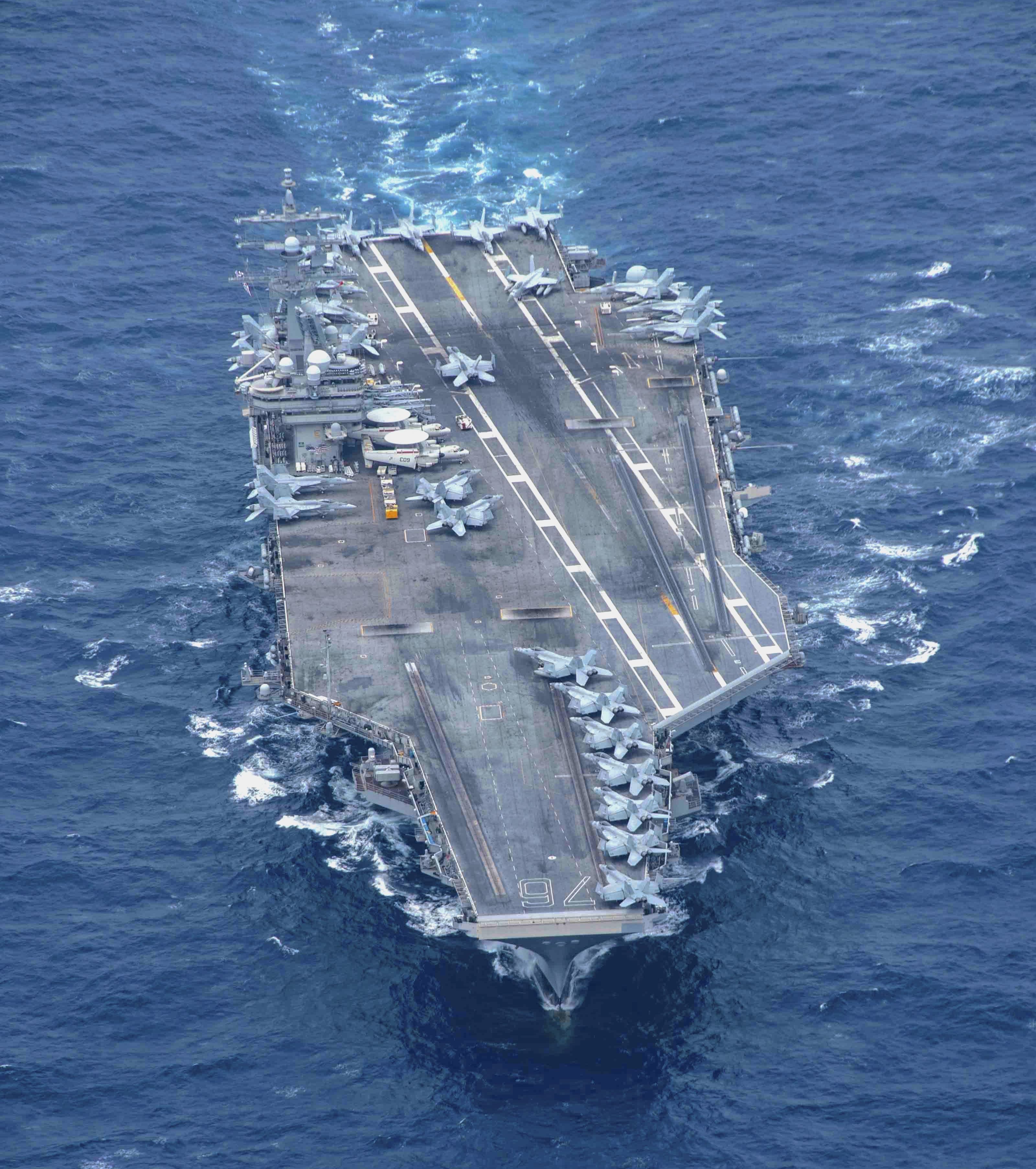 Uss Ronald Reagan Aircraft 3D Model