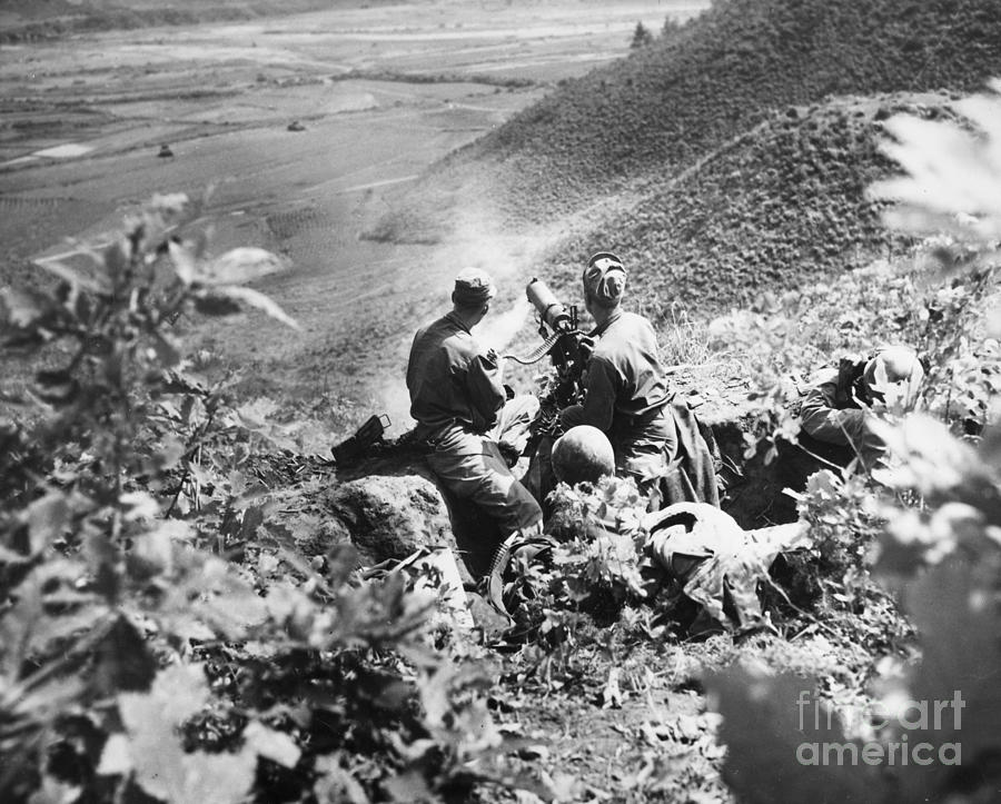 World War I Machine Gun Photograph By Granger Fine Art America