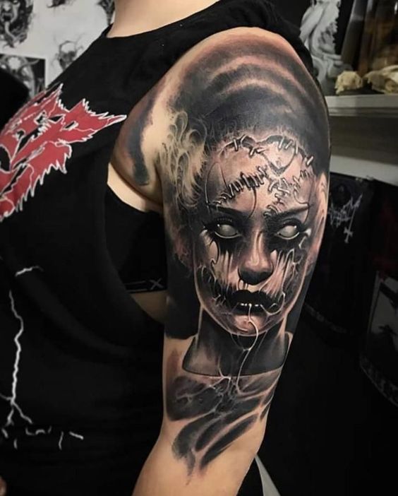 Zombie Tattoo Sleeve